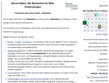 Tablet Screenshot of beispiel.server-daten.de
